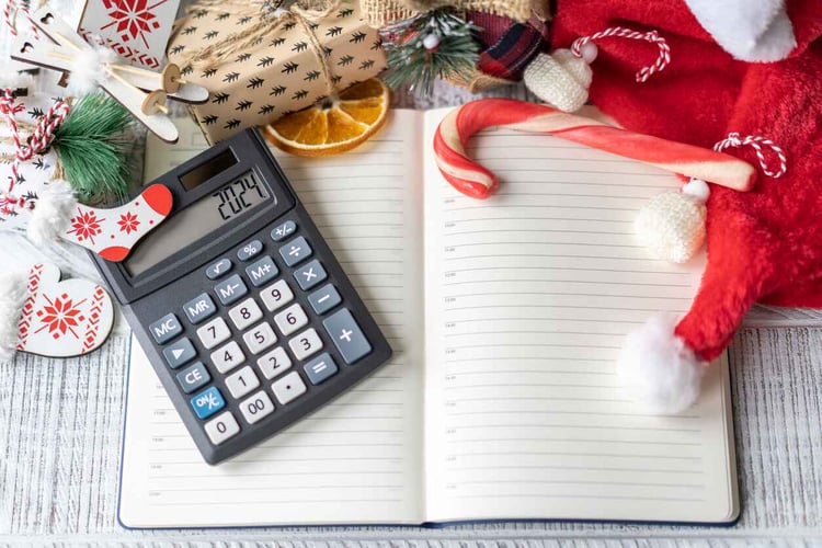 Christmas New Year Budget Planning